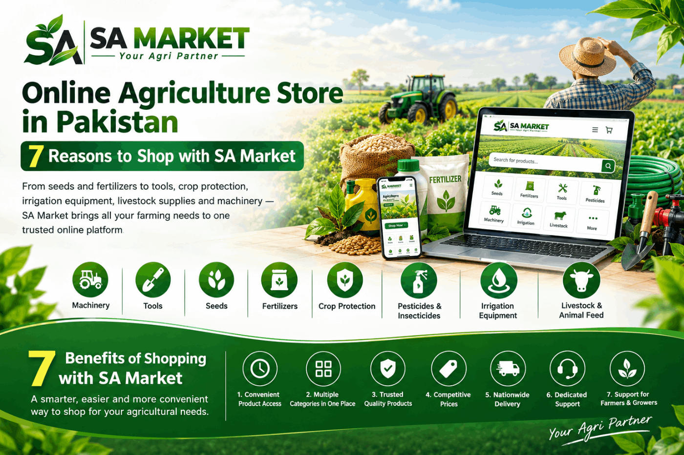 Online agriculture store in Pakistan