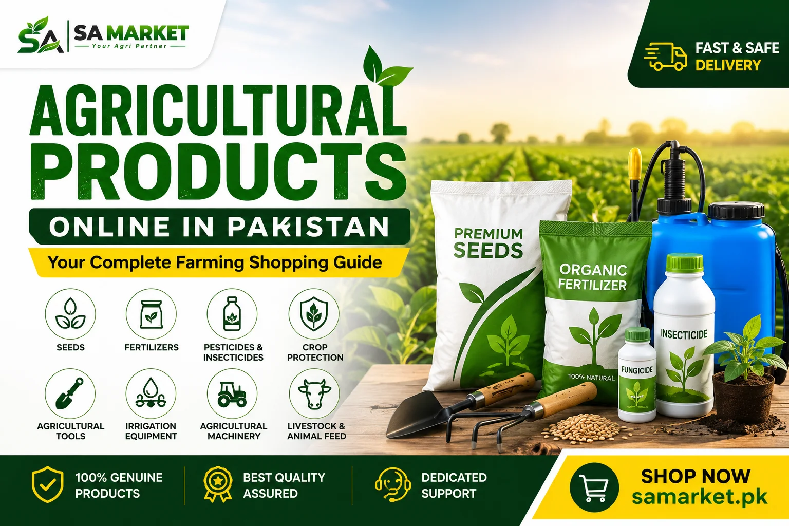 Agricultural products online in Pakistan